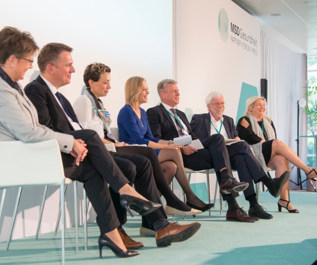 Die Jury des MSD Gesundheitspreises.