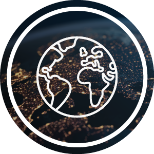 Icon mit der Abbildung einer Weltkugel