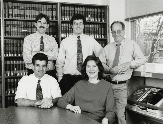 Gruppenfoto vom Crixivan Forschungsteam - 1997