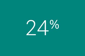 24%