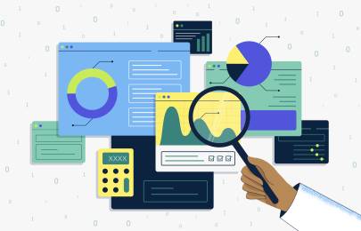 Hero data financial white