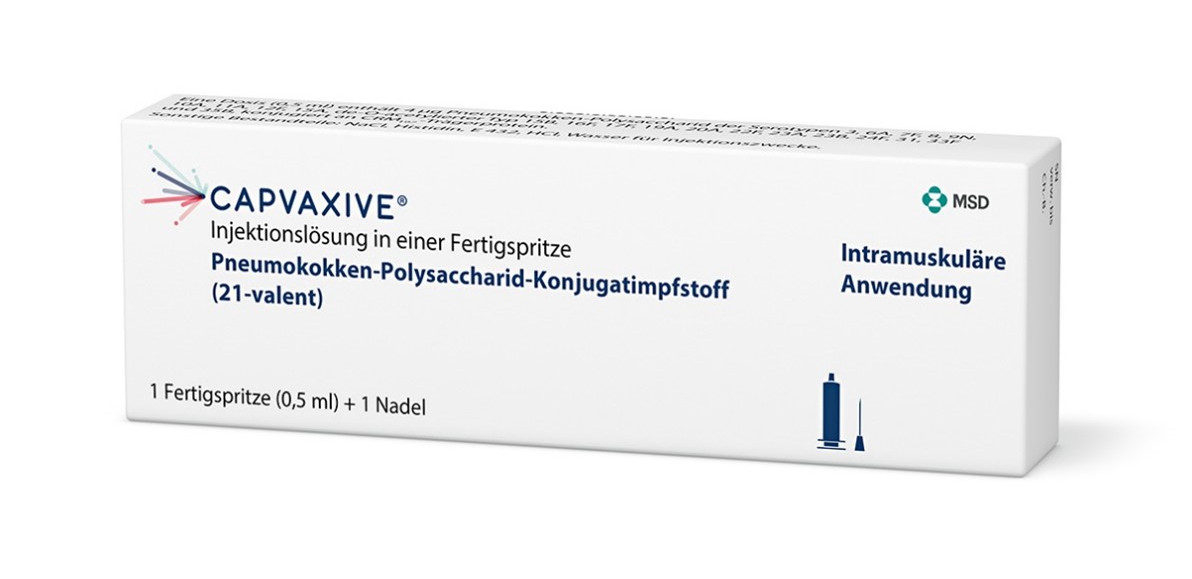 CAPVAXIVE® (21 valenter Pneu¬mo¬kok¬ken-Poly¬sac¬cha-rid-Konjugatimpfstoff)