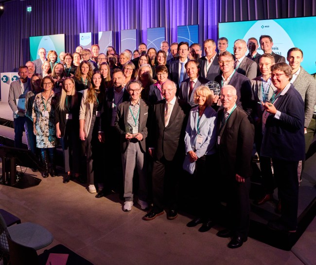 Vorstellung der Gewinner und Nominierten des MSD Gesundheitspreis 2024, der am 5. November 2024 verliehen wurde.