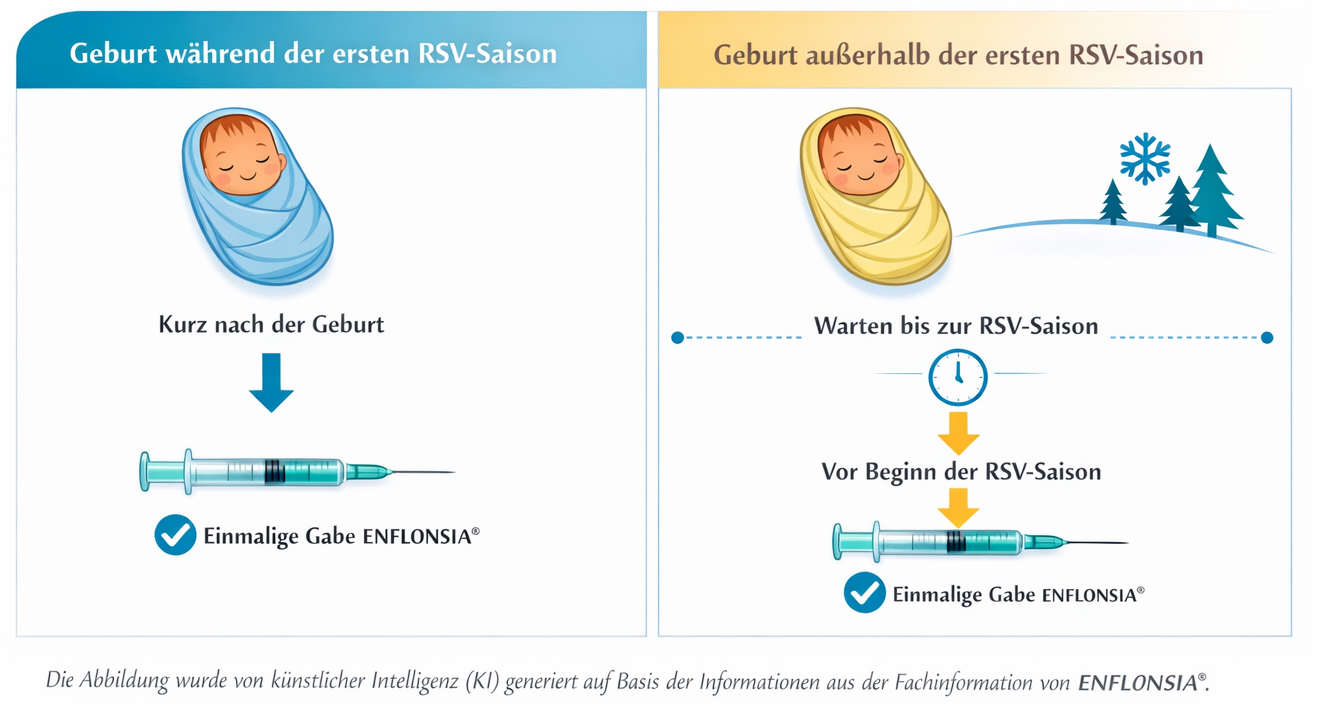 Illustration zur Anwendung von Enflonsia
